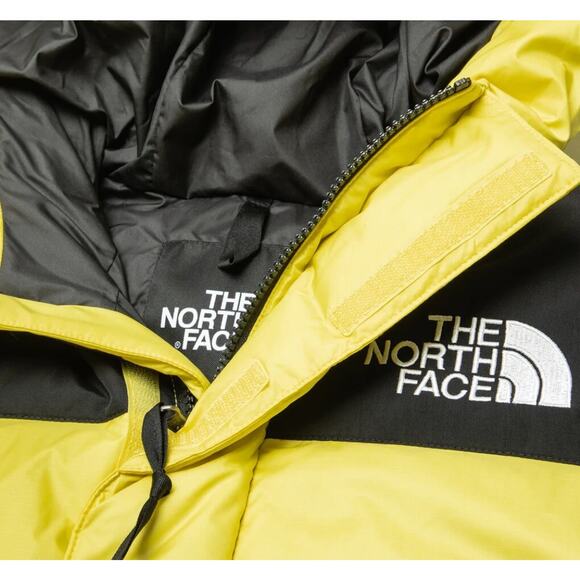 The North Face HMLYN 550 Down Parka Jacket Yellow Black Men Size XXL 2XL NWT TNF - Picture 9 of 9